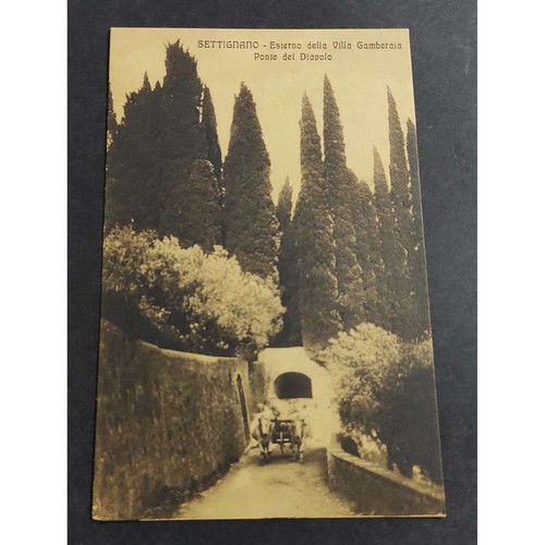 Cartolina settignano esterno - -,