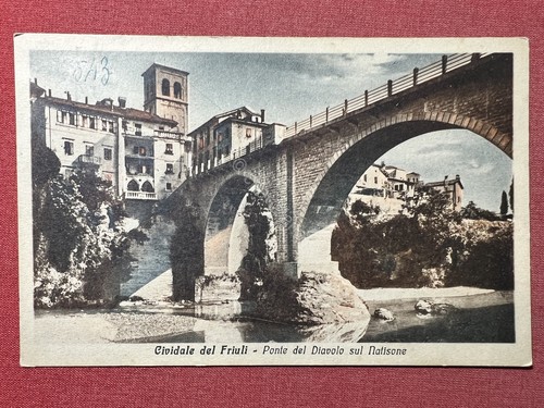 Cartolina cividale del - cividale,