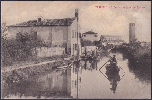 Cartolina torcello il - cartolina, torcello,