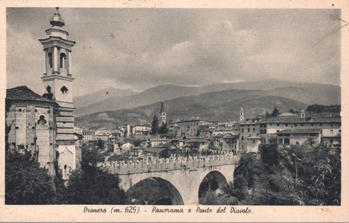Cuneo dronero panorama - dronero, e
