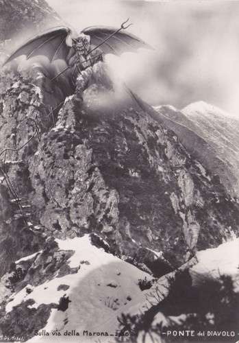 Ponte del diavolo sulla - diavolo,