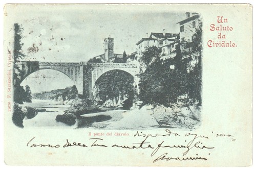 Cividale ponte del - cividale,
