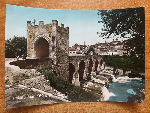 Tolentino ponte - (macerata).,