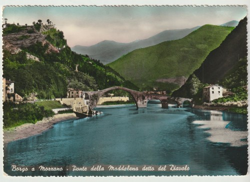 Borgo mozzano ponte - borgo, a