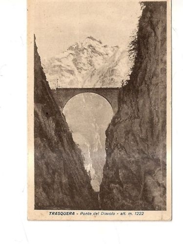 Bella cartolina trasquera - cartolina, di